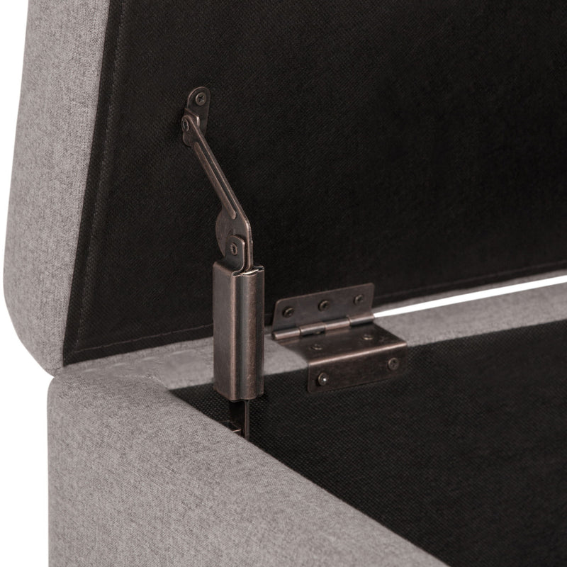 Hamilton - Upholstered Storage Ottoman - R&R Furniture Gallery (Fountain Valley, CA)