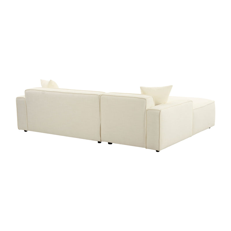 Olafur - Velvet Sectional - R&R Furniture Gallery (Fountain Valley, CA)
