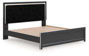 Zuraleus - Upholstered Panel Platform Bed With Roll Slats - R&R Furniture Gallery (Fountain Valley, CA)