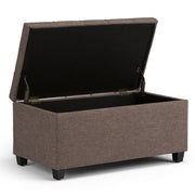 Sienna - Upholstered Storage Ottoman Bench - R&R Furniture Gallery (Fountain Valley, CA)