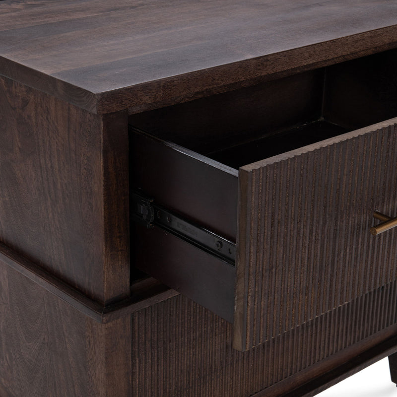 Westlake - 2-Drawer Nightstand - Kona Brown - R&R Furniture Gallery (Fountain Valley, CA)