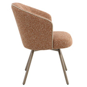 Lidi - Side Chair (Set of 2) - Rust Orange - R&R Furniture Gallery (Fountain Valley, CA)