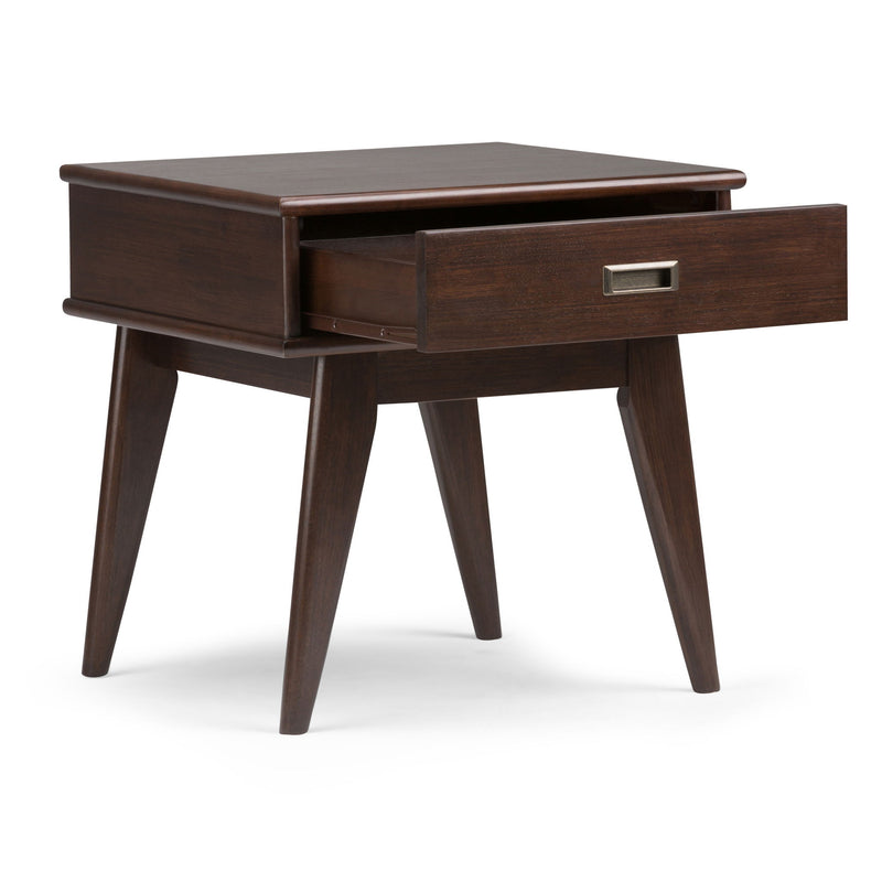 Draper - Handcrafted Mid Century End Table - R&R Furniture Gallery (Fountain Valley, CA)