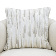 Scotts Square - Matching Chair - Cornsilk / Light Champagne - R&R Furniture Gallery (Fountain Valley, CA)
