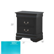 Traditional Style Bedroom Accent Nightstand - R&R Furniture Gallery (Fountain Valley, CA)