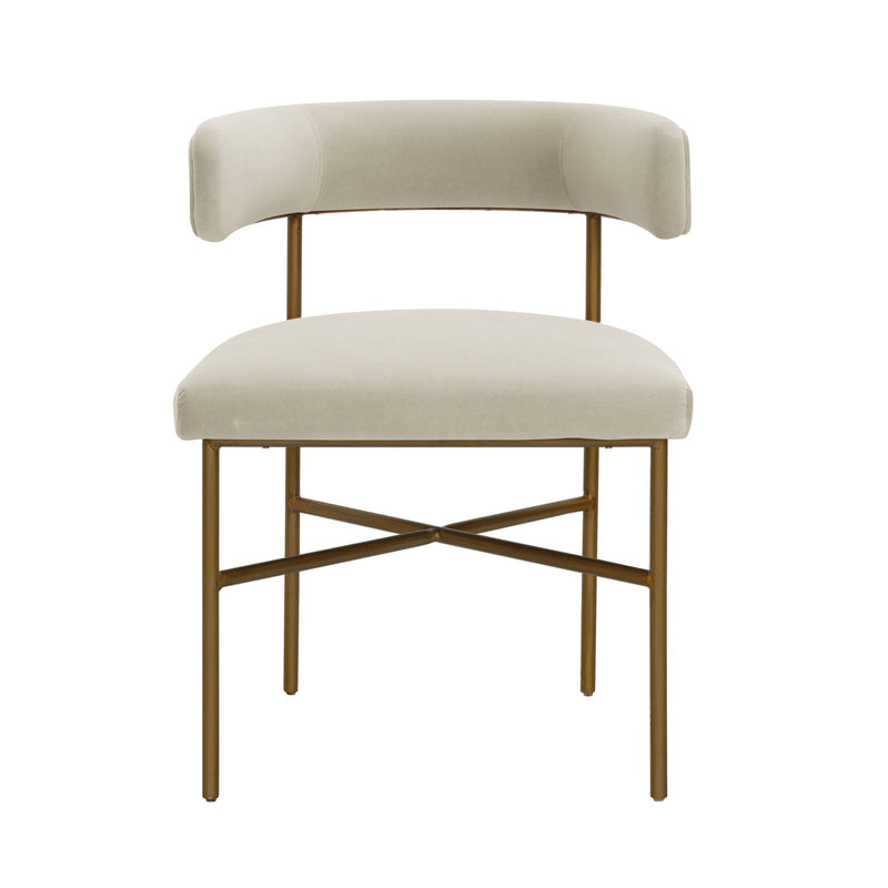 Kim - Performance Velvet Chair - R&R Furniture Gallery (Fountain Valley, CA)