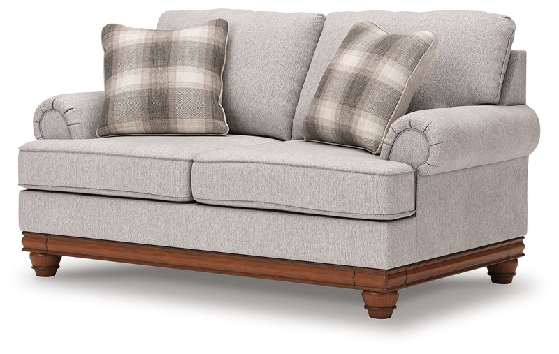 Clearbrooke - Loveseat - Sandstone - R&R Furniture Gallery (Fountain Valley, CA)