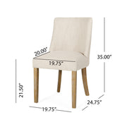 Classic Fabric Dining Chair - R&R Furniture Gallery (Fountain Valley, CA)