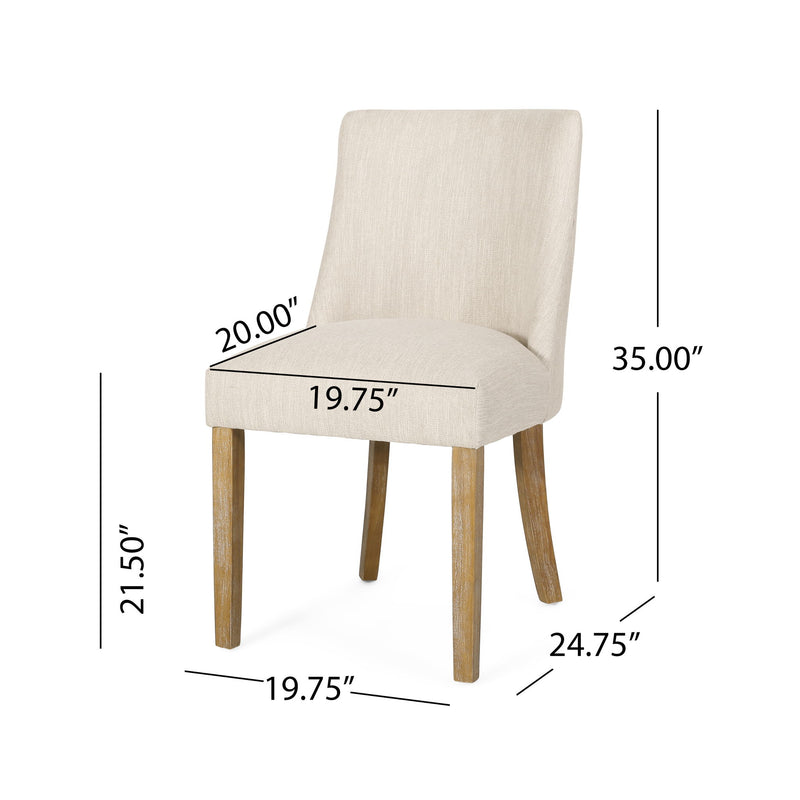 Classic Fabric Dining Chair - R&R Furniture Gallery (Fountain Valley, CA)