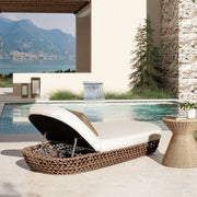 Willow - Sunbrella Upholstered Patio Lounger - R&R Furniture Gallery (Fountain Valley, CA)
