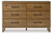Sherbana - Dresser - Light Brown - R&R Furniture Gallery (Fountain Valley, CA)