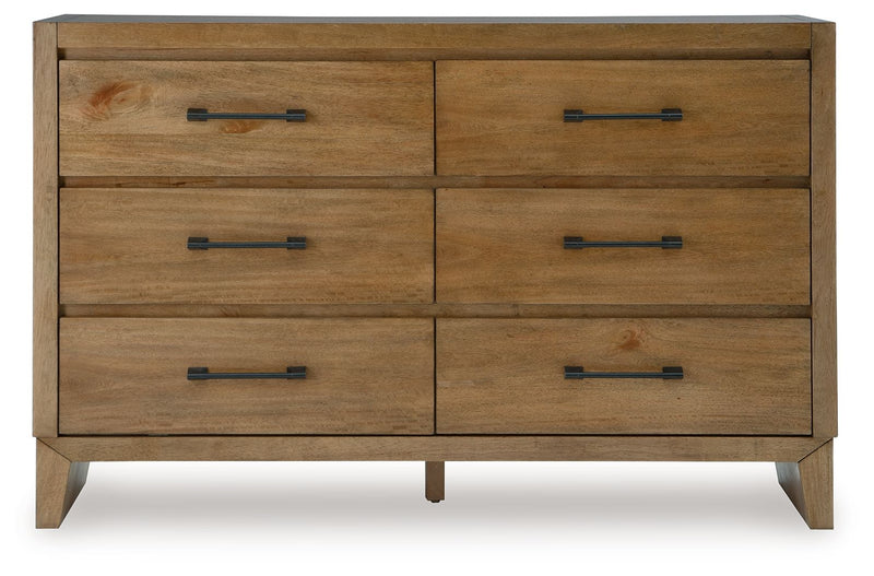 Sherbana - Dresser - Light Brown - R&R Furniture Gallery (Fountain Valley, CA)