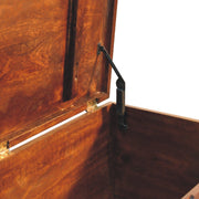 Curved Blanket Box - Chestnut - R&R Furniture Gallery (Fountain Valley, CA)