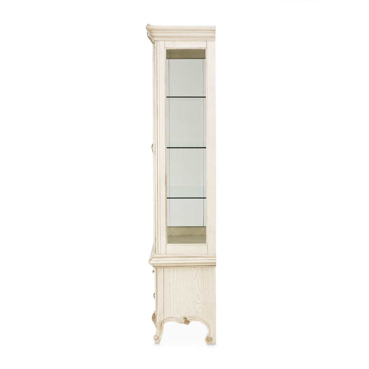 Platine de Royale - Curio Cabinet - Champagne - R&R Furniture Gallery (Fountain Valley, CA)