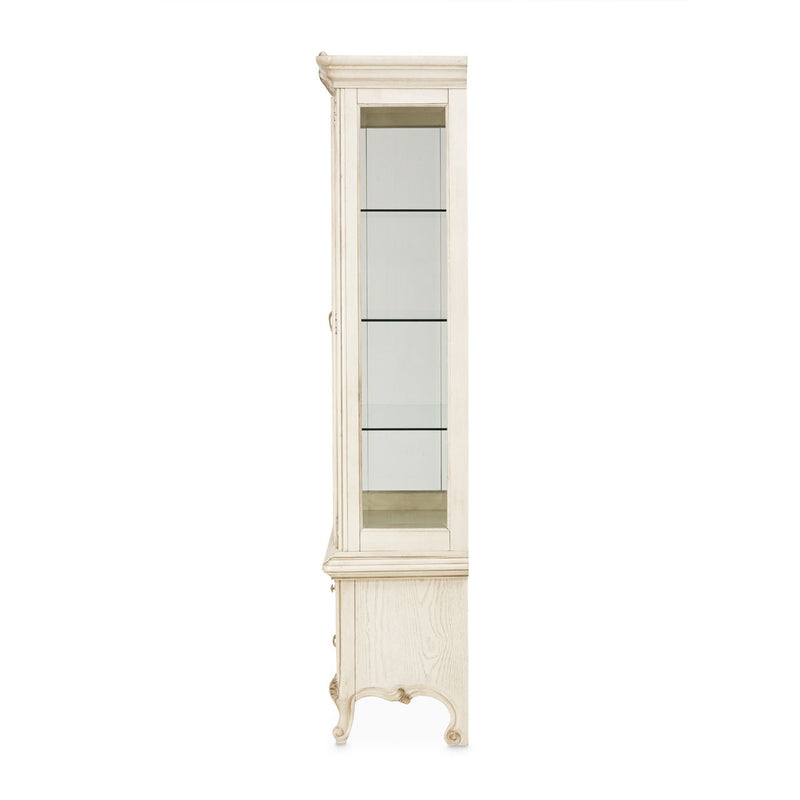 Platine de Royale - Curio Cabinet - Champagne - R&R Furniture Gallery (Fountain Valley, CA)