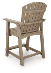 Seacliff Beach - Barstool (Set of 2) - Medium Brown - R&R Furniture Gallery (Fountain Valley, CA)