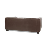 Contemporary Noble House 3-seater sofa with tuxedo design, featuring sleek lines and plush upholstery in a stationary style.