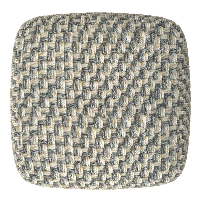 Beatrix - Square Pouf - Multicolor - R&R Furniture Gallery (Fountain Valley, CA)