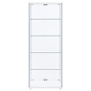 Hyacinth - 4 Shelf Curio Cabinet