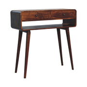 Sonata - Chestnut Console Table - R&R Furniture Gallery (Fountain Valley, CA)