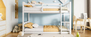 Solid Construction Bunk Bed & Ladder - R&R Furniture Gallery (Fountain Valley, CA)