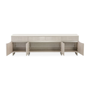 Marin - Media Cabinet - Beige - R&R Furniture Gallery (Fountain Valley, CA)