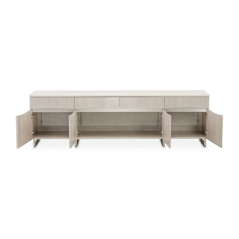 Marin - Media Cabinet - Beige - R&R Furniture Gallery (Fountain Valley, CA)