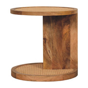 Close Knit Corner End Table - Oak - R&R Furniture Gallery (Fountain Valley, CA)