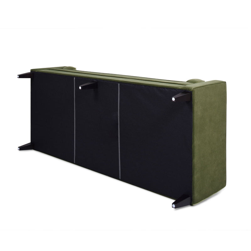 Nicholi - Mid-Century Modern Sofa - Olive Green - R&R Furniture Gallery (Fountain Valley, CA)