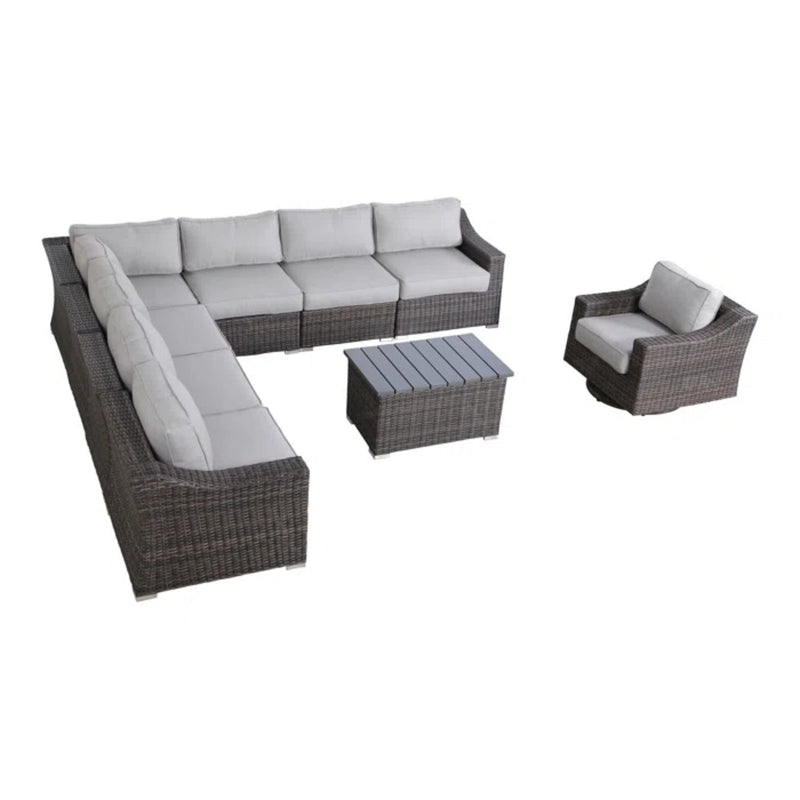 Stylish Sofa Seating Group With Cushions Perfect For Outdoor Gatherings - R&R Furniture Gallery (Fountain Valley, CA)