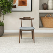 Brooklyn - Dining Chairs (Set of 2) - Gray - R&R Furniture Gallery (Fountain Valley, CA)