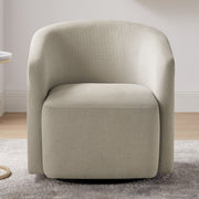 Ardena - Modern Swivel Barrel Chair - R&R Furniture Gallery (Fountain Valley, CA)