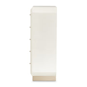 La Rachelle - 5-Drawer Chest - Champagne - R&R Furniture Gallery (Fountain Valley, CA)