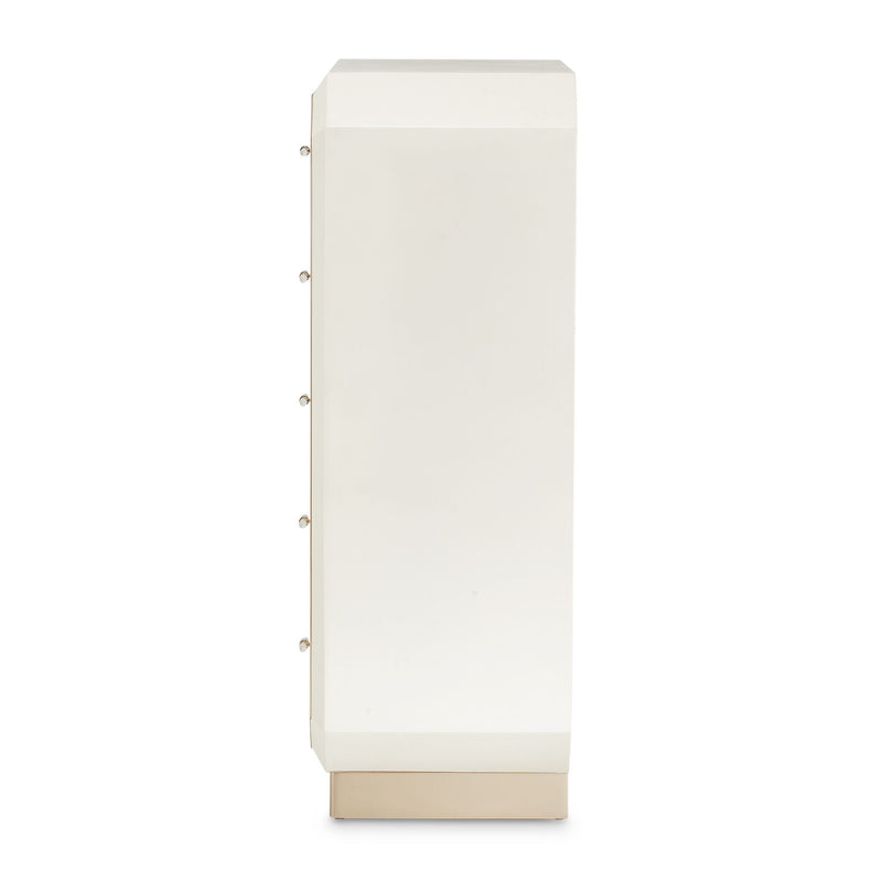 La Rachelle - 5-Drawer Chest - Champagne - R&R Furniture Gallery (Fountain Valley, CA)