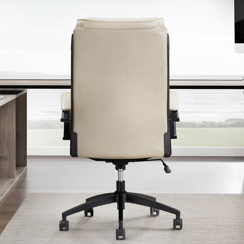 Dc#370 - Leather Desk Chair - R&R Furniture Gallery (Fountain Valley, CA)