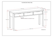Hollander - Wide Console Table - R&R Furniture Gallery (Fountain Valley, CA)