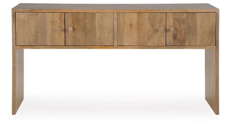 Ella Grove - Console - Rich Brown - R&R Furniture Gallery (Fountain Valley, CA)