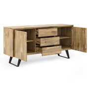 Lowry - Modern Industrial Sideboard Buffet - R&R Furniture Gallery (Fountain Valley, CA)