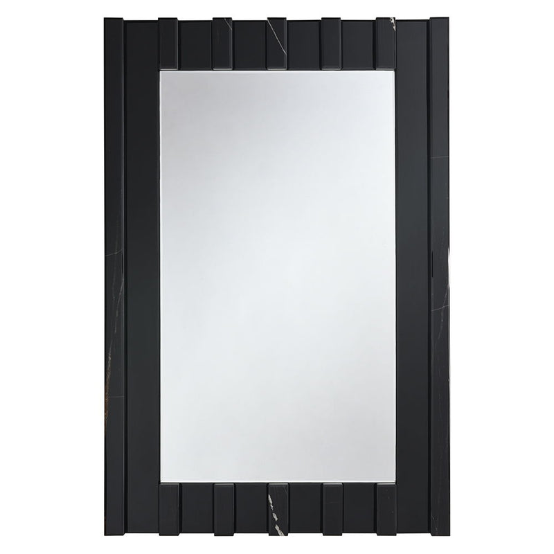 Drisana - Accent Mirror - Black Mirrored - R&R Furniture Gallery (Fountain Valley, CA)