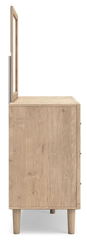 Cielden - Dresser And Mirror - Two-Tone - R&R Furniture Gallery (Fountain Valley, CA)