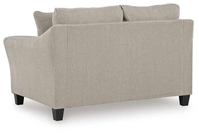 Willarae - 2 Pc. - Sofa, Loveseat - Taupe - R&R Furniture Gallery (Fountain Valley, CA)