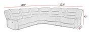Bolton - Modular Reclining Sectional - R&R Furniture Gallery (Fountain Valley, CA)