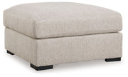 Ballyton - Oversized Accent Ottoman - Sand - R&R Furniture Gallery (Fountain Valley, CA)