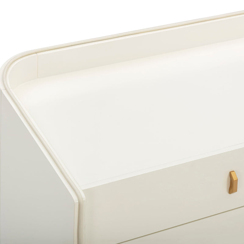 Collins - 6-Drawer Dresser - Cream - R&R Furniture Gallery (Fountain Valley, CA)