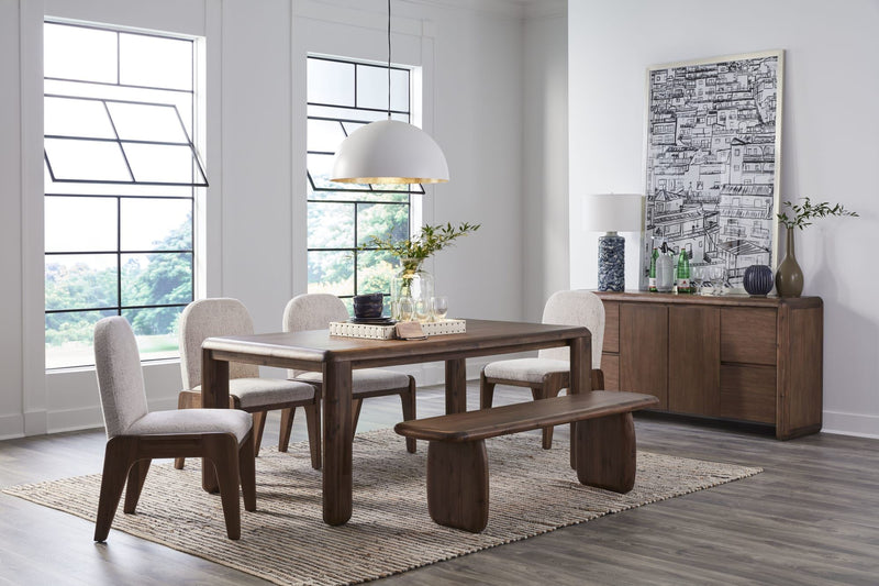 Xolani Acacia Wood Bench in Impala