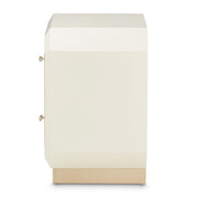 La Rachelle - 2-Drawer Nightstand - Champagne - R&R Furniture Gallery (Fountain Valley, CA)