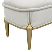 Scotts Square - Accent Bench - Light Champagne - R&R Furniture Gallery (Fountain Valley, CA)