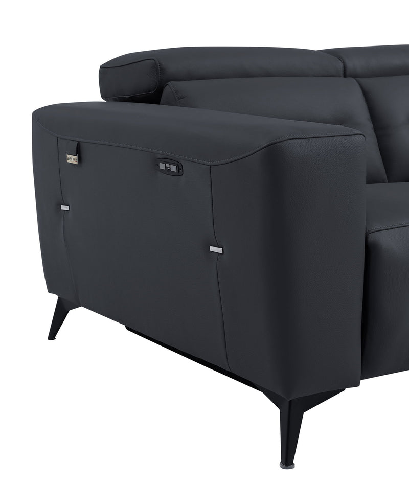 989 - Power Reclining Loveseat With Power Headrest - R&R Furniture Gallery (Fountain Valley, CA)