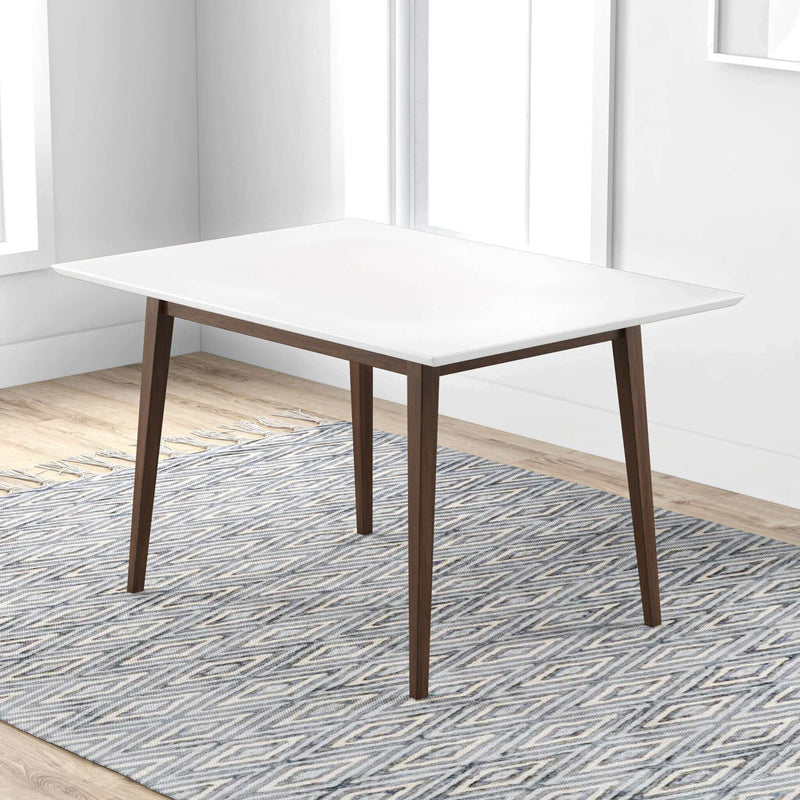 Levi - Modern Style Rectangular Dining Kitchen Table - R&R Furniture Gallery (Fountain Valley, CA)