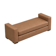 Ottoman With Unique Armrest Design For Living Spaces - R&R Furniture Gallery (Fountain Valley, CA)